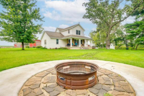 Charming Manchester Retreat with Patio and Fireplace!